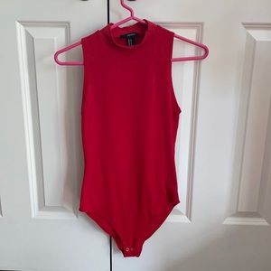Red bodysuit